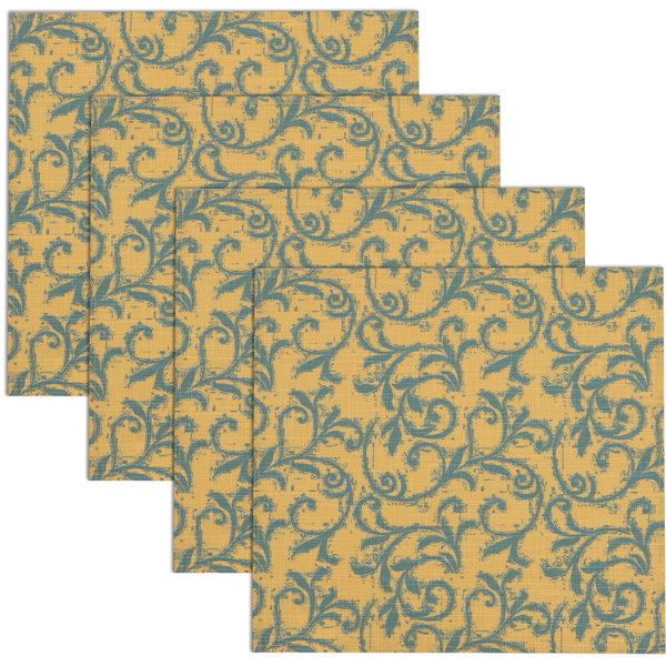 Ruvanti Print Cloth Napkins 100 Cotton Table Napkins MultiPattern